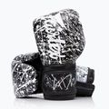Boxerské rukavice Fairtex Microfiber Art Collections Painter black/white 4