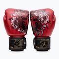 Červené boxerské rukavice Fairtex Golden Jubilee