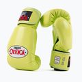 Pánské boxerské rukavice YOKKAO Matrix lime punch  2
