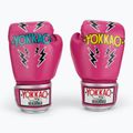 Pánské boxerské rukavice YOKKAO Stadium fuchsia 2