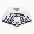 Pánské fitness šortky  YOKKAO Flames CarbonFit white