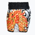 Pánské tréninkové šortky YOKKAO Dragon Muay Thai black/white 3