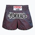 Pánské tréninkové šortky YOKKAO Lunar Muay Thai iridescent blue grey
