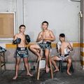 Pánské tréninkové šortky YOKKAO Power Muay Thai black 5