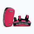 Tréninkové terče YOKKAO Freestyle Kicking Pads 2 pcs. fuchsia/black 4