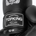 Top King Muay Thai Ultimate černé boxerské rukavice 4