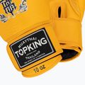 Top King Muay Thai Ultimate žluté boxerské rukavice 4