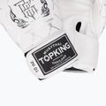 Boxerské rukavice Top King Boxing Chain bílé/stříbrné 5