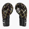 Top King Boxing Řetězové rukavice černá/zlatá 3