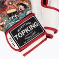 Boxerské rukavice Top King Boxing Culture white/red TKBGCT-1C1 4