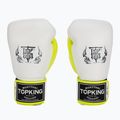 Boxerské rukavice Top King Boxing Reborn bílé/žluté