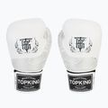 Boxerské rukavice  Top King Muay Thai Power Snake white/silver 2