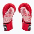 Boxerské rukavice  Top King Muay Thai Power Snake red/silver 4