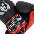 Boxerské rukavice Top King Reborn Semi Leather black/red 4