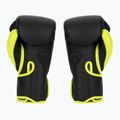 Boxerské rukavice Top King Reborn Semi Leather black/yellow 2