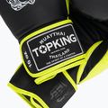 Boxerské rukavice Top King Reborn Semi Leather black/yellow 4