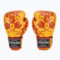 Boxerské rukavice  Top King Boxing Dragon yellow 2