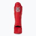 Chrániče holenních kostí a chodidel Top King Pro Semi Leather red 3