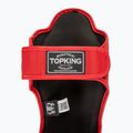 Chrániče holenních kostí a chodidel Top King Pro Semi Leather red 6