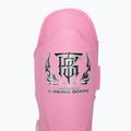 Chrániče holenních kostí a chodidel Top King Pro Semi Leather pink 3