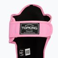 Chrániče holenních kostí a chodidel Top King Pro Semi Leather pink 4