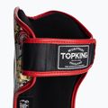 Chrániče holenních kostí a chodidel Top King Culture Semi Leather black TKSGCT-CN 7