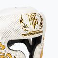 Boxerská helma Top King Kanok white 4