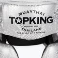 Boxerská helma Top King Super Star white/silver 4