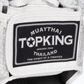 Boxerská helma Top King Super Star white/silver 5