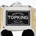 Boxerská helma  Top King Super Star white/gold 5