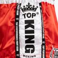 Tréninkové šortky Top King Thai Boxing red/white 4
