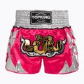Tréninkové šortky Top King Thai Boxing pink/white