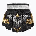 Tréninkové šortky Top King Thai Boxing black/white/gold 2