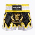 Tréninkové šortky Top King Thai Boxing black/gold/white