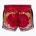 Tréninkové šortky Top King Retro Muaythai maroon/gold 2