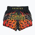 Tréninkové šortky Fairtex Muay Thai BS1921 'Volcano' černé 2