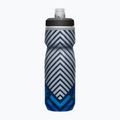 Cyklistická láhev CamelBak Podium Chill 620 ml grey/ blue stripe 4