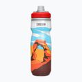 Cyklistická lahev CamelBak Podium Chill Spring Summer LE desert 3