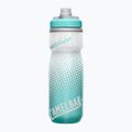 Cyklistická láhev CamelBak Podium Chill 620 ml grey/teal stripe 3