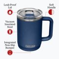 Termohrnek CamelBak Thrive Mug Insulated SST 470 ml navy 5