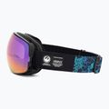 Lyžařské brýle DRAGON X2S black pearl/lumalens purple ion/amber 5