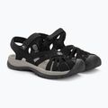 Dámské trekové sandály KEEN Rose black/neutral gray 4