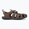Pánské sandály KEEN Clearwater Cnx Leather dark earth/black  2
