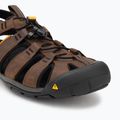 Pánské sandály KEEN Clearwater Cnx Leather dark earth/black  7