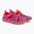 Dětské trekové sandály KEEN Moxie purple wine/nasturtium 4