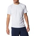 Pánské trekingové tričko  Columbia Zero Rules bílé 1533313100