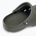 Nazouváky  Crocs Classic dusty olive 10