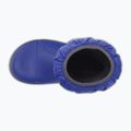 Crocs Winter Puff Dětské sněhule azurově modrá/světle šedá 5