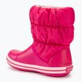Crocs Winter Puff Dětské sněhule candy pink 3