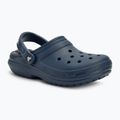 Nazouváky  Crocs Classic Lined Clog navy/charcoal 2